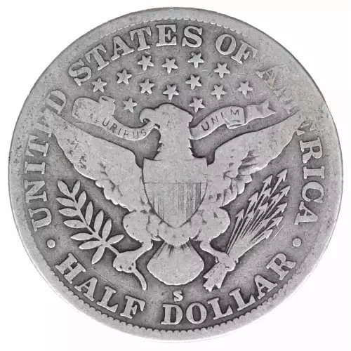 Half Dollars---Barber 1892-1915 -Silver- 0.5 Dollar (2)