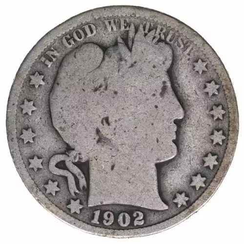 Half Dollars---Barber 1892-1915 -Silver- 0.5 Dollar (2)