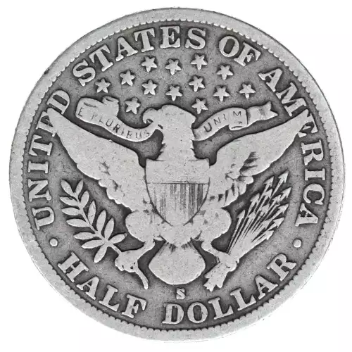 Half Dollars---Barber 1892-1915 -Silver- 0.5 Dollar (3)