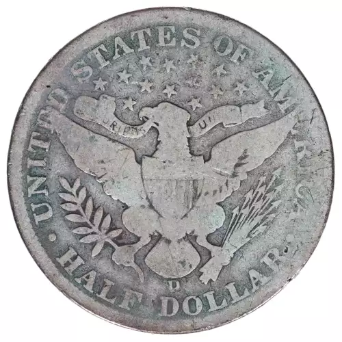 Half Dollars---Barber 1892-1915 -Silver- 0.5 Dollar (2)