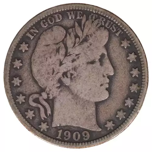 Half Dollars---Barber 1892-1915 -Silver- 0.5 Dollar (2)