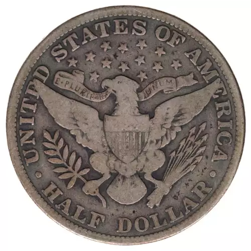 Half Dollars---Barber 1892-1915 -Silver- 0.5 Dollar