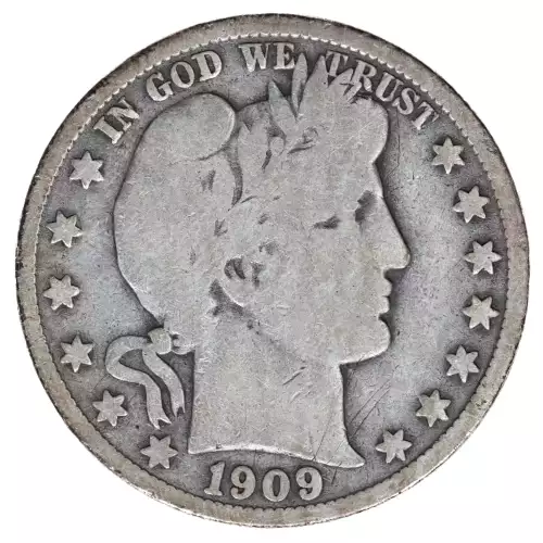 Half Dollars---Barber 1892-1915 -Silver- 0.5 Dollar (2)