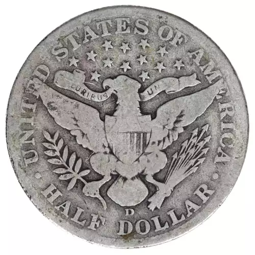 Half Dollars---Barber 1892-1915 -Silver- 0.5 Dollar (2)