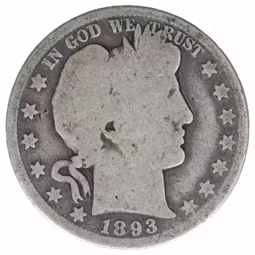 Half Dollars---Barber 1892-1915 -Silver- 0.5 Dollar (2)