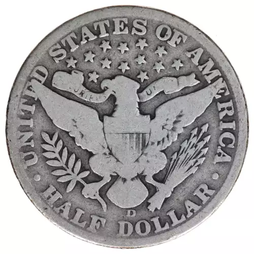 Half Dollars---Barber 1892-1915 -Silver- 0.5 Dollar (2)