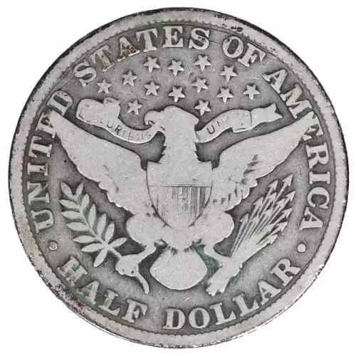 Half Dollars---Barber 1892-1915 -Silver- 0.5 Dollar (2)