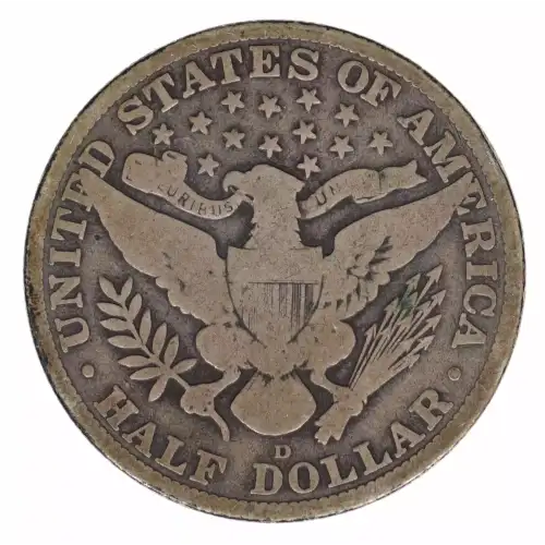 Half Dollars---Barber 1892-1915 -Silver- 0.5 Dollar (2)