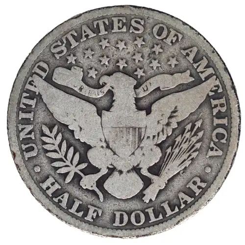 Half Dollars---Barber 1892-1915 -Silver- 0.5 Dollar (2)