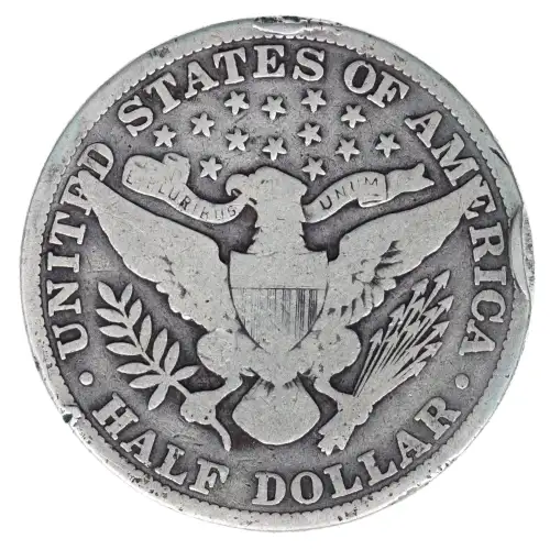 Half Dollars---Barber 1892-1915 -Silver- 0.5 Dollar (2)