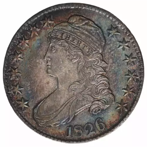 Half Dollars---Capped Bust, Lettered Edge 1807-1836 -Silver- 0.5 Dollar (2)