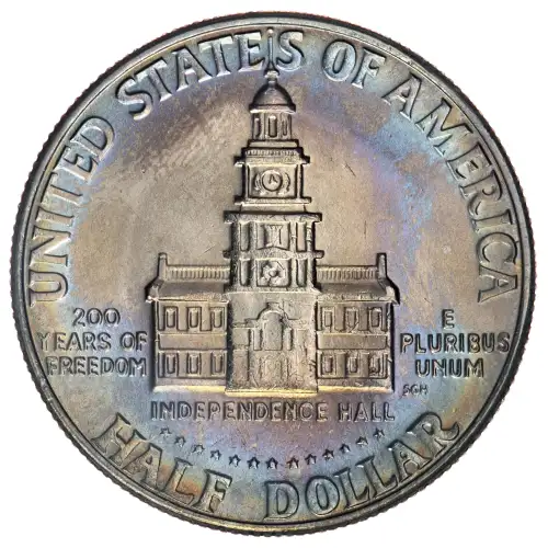 Half Dollars---Kennedy 1971-Present -Copper-Nickel- 0.5 Dollar (2)