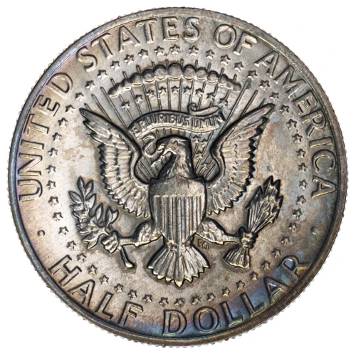 Half Dollars---Kennedy 1971-Present -Copper-Nickel- 0.5 Dollar (2)