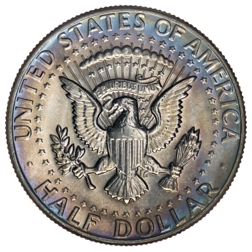 Half Dollars---Kennedy 1971-Present -Copper-Nickel- 0.5 Dollar (2)