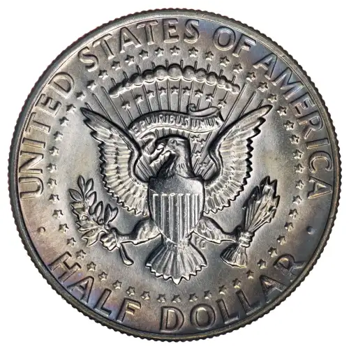 Half Dollars---Kennedy 1971-Present -Copper-Nickel- 0.5 Dollar