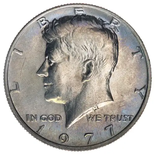 Half Dollars---Kennedy 1971-Present -Copper-Nickel- 0.5 Dollar