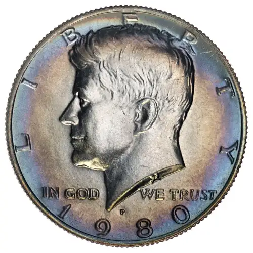Half Dollars---Kennedy 1971-Present -Copper-Nickel- 0.5 Dollar (2)