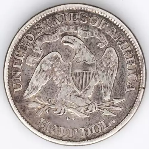 Half Dollars---Liberty Seated 1839-1891 -Silver- 0.5 Dollar (2)