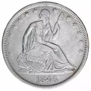 Half Dollars---Liberty Seated 1839-1891 -Silver- 0.5 Dollar (2)