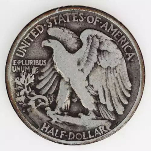 Half Dollars---Liberty Walking 1916-1947 -Silver- 0.5 Dollar (2)