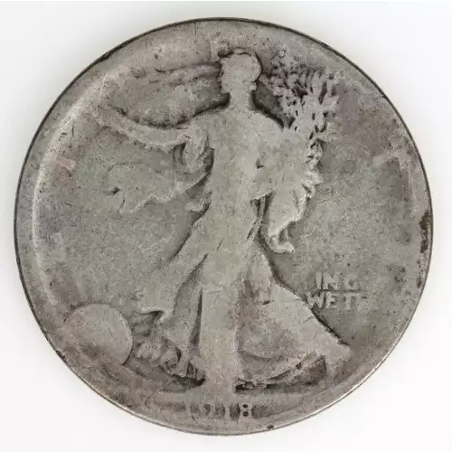 Half Dollars---Liberty Walking 1916-1947 -Silver- 0.5 Dollar (2)