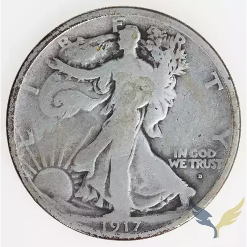 Half Dollars---Liberty Walking 1916-1947 -Silver- 0.5 Dollar (2)