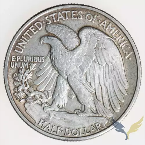 Half Dollars---Liberty Walking 1916-1947 -Silver- 0.5 Dollar (2)