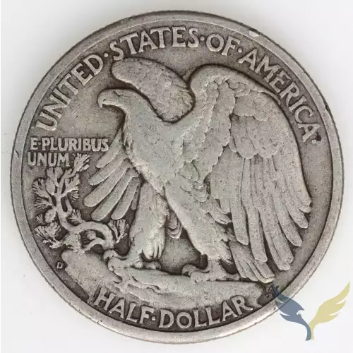 Half Dollars---Liberty Walking 1916-1947 -Silver- 0.5 Dollar