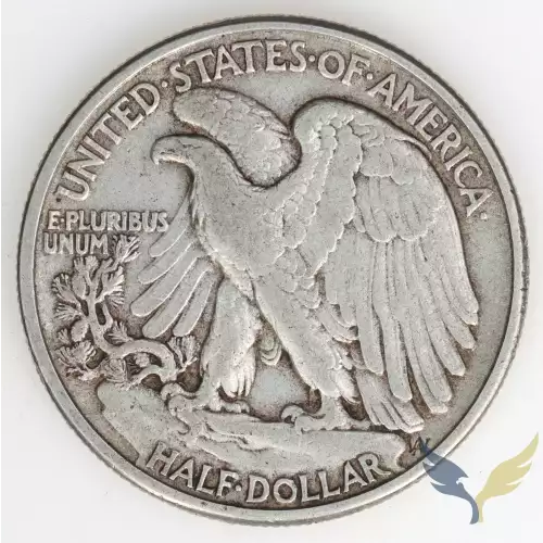 Half Dollars---Liberty Walking 1916-1947 -Silver- 0.5 Dollar (3)