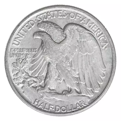 Half Dollars---Liberty Walking 1916-1947 -Silver- 0.5 Dollar (2)