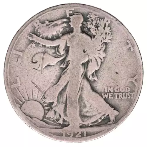 Half Dollars---Liberty Walking 1916-1947 -Silver- 0.5 Dollar (2)