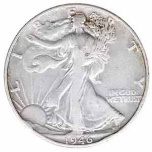 Half Dollars---Liberty Walking 1916-1947 -Silver- 0.5 Dollar (2)