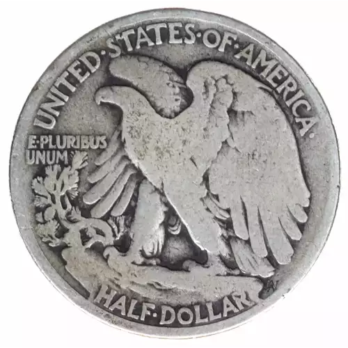 Half Dollars---Liberty Walking 1916-1947 -Silver- 0.5 Dollar