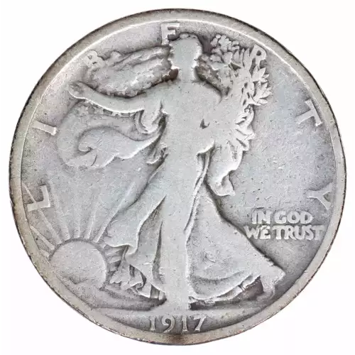 Half Dollars---Liberty Walking 1916-1947 -Silver- 0.5 Dollar (2)