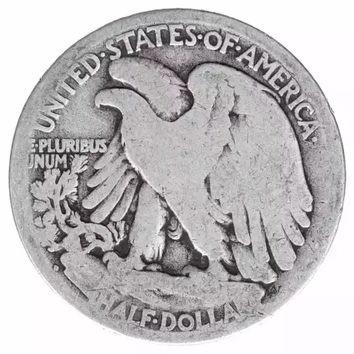 Half Dollars---Liberty Walking 1916-1947 -Silver- 0.5 Dollar (2)