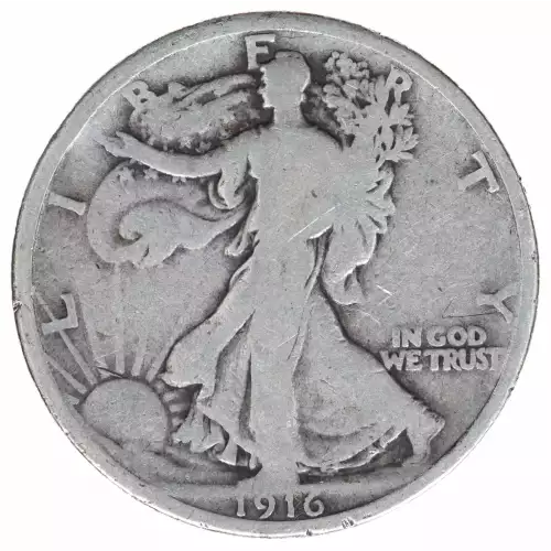 Half Dollars---Liberty Walking 1916-1947 -Silver- 0.5 Dollar