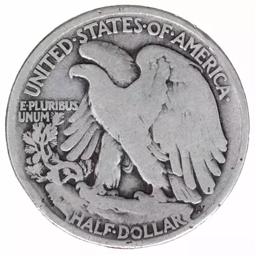 Half Dollars---Liberty Walking 1916-1947 -Silver- 0.5 Dollar (2)