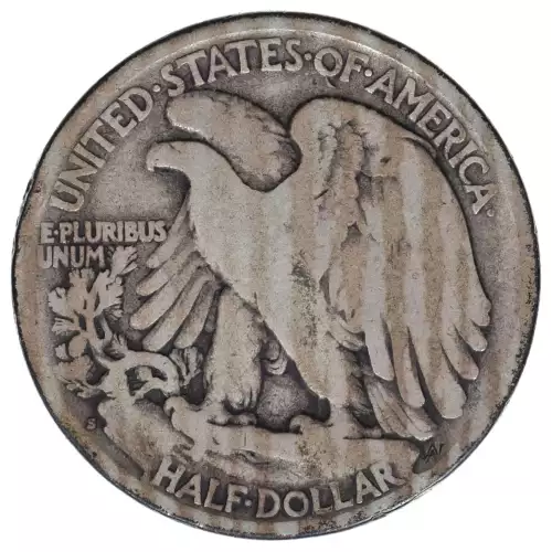 Half Dollars---Liberty Walking 1916-1947 -Silver- 0.5 Dollar (2)