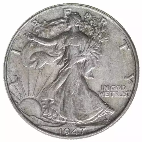 Half Dollars---Liberty Walking 1916-1947 -Silver- 0.5 Dollar (2)