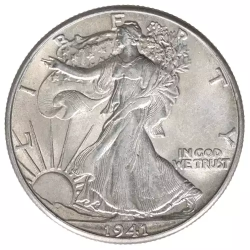 Half Dollars---Liberty Walking 1916-1947 -Silver- 0.5 Dollar (2)