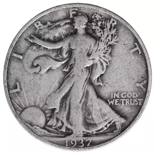 Half Dollars---Liberty Walking 1916-1947 -Silver- 0.5 Dollar (2)