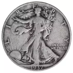 Half Dollars---Liberty Walking 1916-1947 -Silver- 0.5 Dollar (2)