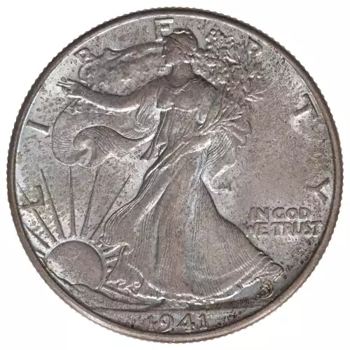 Half Dollars---Liberty Walking 1916-1947 -Silver- 0.5 Dollar