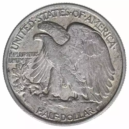 Half Dollars---Liberty Walking 1916-1947 -Silver- 0.5 Dollar (2)