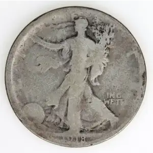 Half Dollars---Liberty Walking 1916-1947 -Silver- 0.5 Dollar (2)
