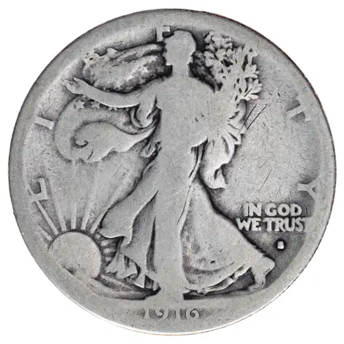 Half Dollars---Liberty Walking 1916-1947 -Silver- 0.5 Dollar (2)
