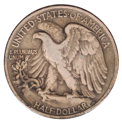 Half Dollars---Liberty Walking 1916-1947 -Silver- 0.5 Dollar