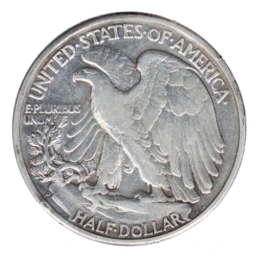 Half Dollars---Liberty Walking 1916-1947 -Silver- 0.5 Dollar (2)