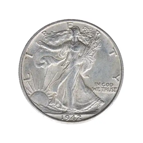 Half Dollars---Liberty Walking 1916-1947 -Silver- 0.5 Dollar (2)