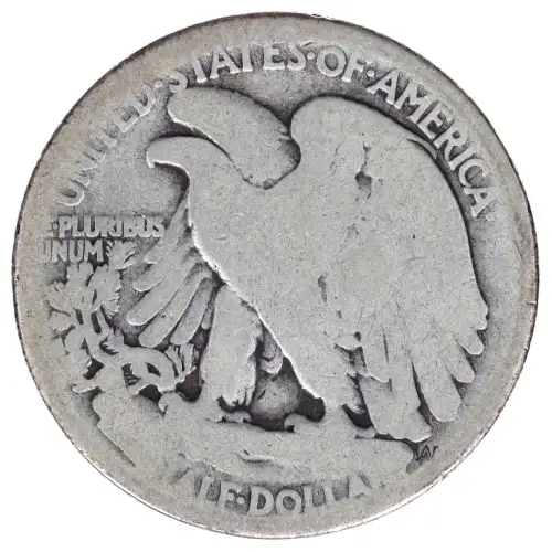 Half Dollars---Liberty Walking 1916-1947 -Silver- 0.5 Dollar (2)